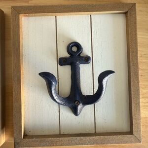 Nautical Anchor Wall Decor hooks
